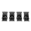 12Pcs Collapsible Support Frame Self-Locking Hinge Table Leg Fittings and Gussets - for Folding Legs Folding Workbench 4