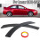 8Pcs Car Front  Side Vent Sticker Cover EVO Style for  Lancer 2008-2015 2