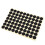 4set 19mm Circles Round Code Stickers Self Adhesive Sticky Labels Black 6