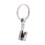 4X Trendy Car Engine Piston Keyring Chain Keychain Key Fob Silver 4