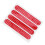 Front Rear Wheel Cover Protective Shell Reflective Sticker for  Max G30 Scooter Accessories 24PCS, Red 5