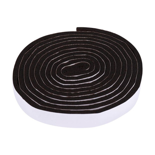 Self-Stick Heavy Duty  Strip Roll for Hard Surfaces (1/2 inch x 60 inch), Brown