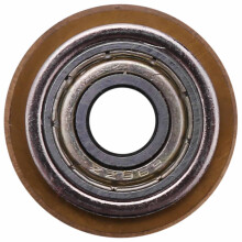 Titanium-Beschichtung Hartmetall Keramik Fliese Schneidrad Ersatz 22x6x6mm Messing Ton