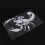 Car Decalcomanie 3D Scorpion Decal Sticker Cool Vinyl, Bianca 40Cm 2