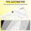 3Pcs Replacement Cutting Mat Adhesive Mat with Measuring Grid 8 By 12-Inch for Silhouette Cameo  Explore Plotter Machine 2