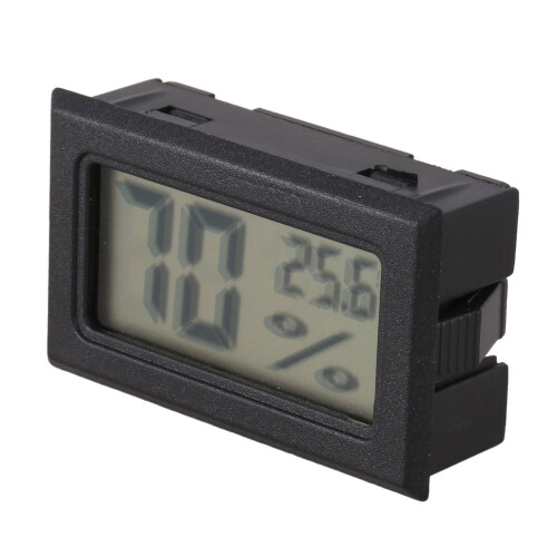 Digitale LCD-Thermometer, Hygrometer, Vochtigheidstemperatuurmeter, Sonde 1
