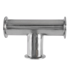 1,5 Zoll 38 Mm SanitäR Tri Clamp 3 Way T 304 Edelstahl SanitäR Ferrule T Anschluss Rohr Fitting