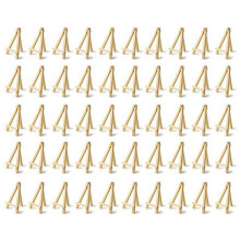 50Pcs Kinder Holz Staffelei Kunst Malerei Karte Stand Display Display Halter Zeichnung für SchüLer KüNstler KüNstlerzubehöR 16X9Cm