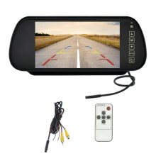 7 Inch Car LCD Mirror Monitor Parking Screen Auto Display Assist for Rear View Reversing Camera
