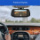 Monitor de Espelho LCD para Carro de 7 Polegadas Tela de Estacionamento Assistente de Exibição Automática para Câmera de Ré com Visão Traseira 7