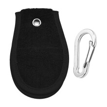 Golf Towel With Carabiner Clip Microfiber For Golf Bags And Gym Tennis Baseball Softball