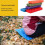 Red Moisture Resistant Pad Foldable Outdoor Camping Moisture Resistant Pad 2