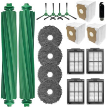 Voor 405/505 Combo Vervangende Onderdelenset, Hoofdborstel, Zijborstel, Dweilpads, HEPA-Filter, Stofzakken, Reinigingsgereedschap