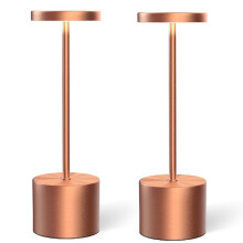 Bedside Lamp T-Shaped Table Lamp Bedroom Living Room Bar Restaurant Metal USB Charging Atmosphere Night Light