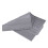 2X Silicone Dish Drying Mat Flume Folding Draining Mat,Rectangle Drain Mat Drying Dishes Pad Gray 7