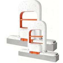 2PCS Portable  Cleaning Mop, Wall Cleaner Dust Mop, Reusable Dust Cleaning Tool, Wet and Dry Use Cleaning Mop