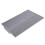 2X Silicone Dish Drying Mat Flume Folding Draining Mat,Rectangle Drain Mat Drying Dishes Pad Gray 4