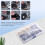 100 Set Leather Snap Fasteners Kit, 12.5Mm Metal Button Snaps Press Studs, 4 Color Leather Snaps for Clothes, Bags 6
