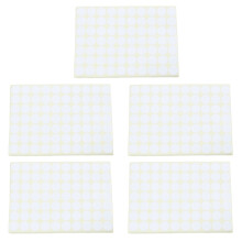 75pcs 19mm Circles Round Code Stickers Self Adhesive Sticky Labels White