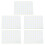 75pcs 19mm Circles Round Code Stickers Self Adhesive Sticky Labels White 1
