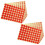 30PCS 19mm Circles Round Code Stickers Self Adhesive Sticky Labels Red 1