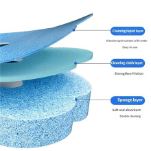 Disposable Toilet Brush, Disposable Toilet Cleaner, Powerful Cleaning, Extended Handle for Toilet Bowl Cleaners