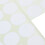75pcs 19mm Circles Round Code Stickers Self Adhesive Sticky Labels White 8