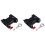 2X Multifunction Camera Base Plate with 15mm Rod Rail Clamp for Dslr Camera Shoulder Rig Support Accessories 1