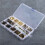 100 Set Leather Snap Fasteners Kit, 12.5Mm Metal Button Snaps Press Studs, 4 Color Leather Snaps for Clothes, Bags 3