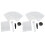 2 Pods 200 Seals Refillable  Coffee Capsule Reusable for  Machine Espresso Coffee Maker Cup Filter 1