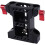 2X Multifunction Camera Base Plate with 15mm Rod Rail Clamp for Dslr Camera Shoulder Rig Support Accessories 2