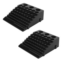 2X Drill Bit Storage Box Milling Cutter Saving Space Drill Finishing Holder Organizer Case Box