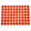 30PCS 19mm Circles Round Code Stickers Self Adhesive Sticky Labels Red 3