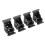 8Pcs Collapsible Support Frame Self-Locking Hinge Table Leg Fittings and Gussets 2