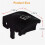 4X Window  Button Covers for   W203 W208 C Clk Class Front Left+Right Window  Repair Button Caps 8