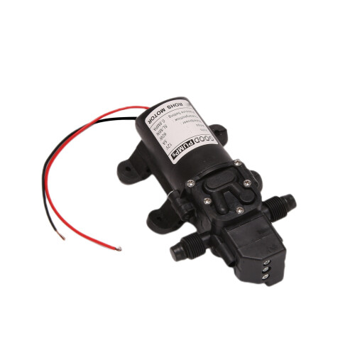 3X Black  12V 60W High-Pressure  Membrane Water Pump Automatic Shutdown 5L / Min 1