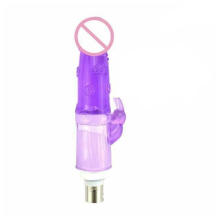 (Pink-C11) 28 Types Pink Purple Dildos A2/F2 Sex Machine Attachments