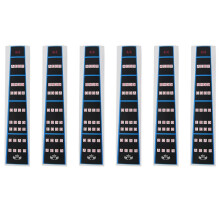6X Guida per Dito di Violino / Fingerboard Sticker Fret Guida Finger Finger Label per Dimensione 4/4