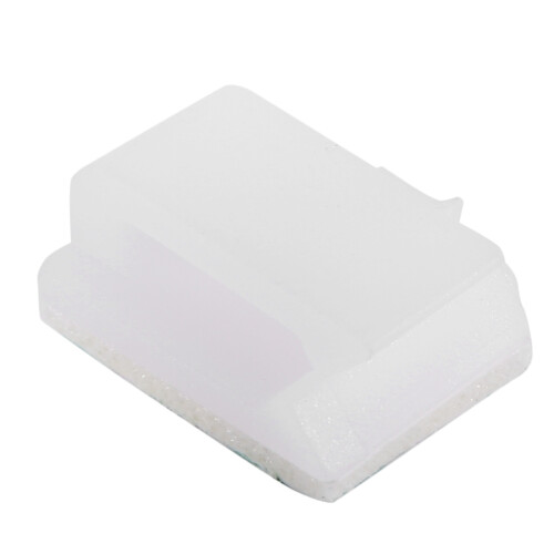 30x Cable holder Cable clip Cable clamp Self-adhesive white 2
