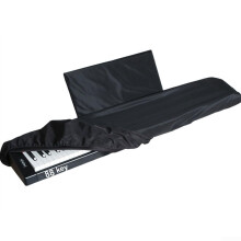 Waterproof 88 Key Keyboard Dust Cover with Velvet Lining and Foldable Design for Digital Piano