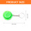 3D Printing Button Stress Relief Keychain-button basketball 3