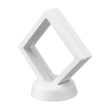 Espositore per Monete - Set di 10 Espositori 3D con Cornice Galleggiante con Supporti per Monete Challenge, Medaglioni AA, Gioielli