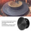 Wheel Turntable Turntable Clay Sculpture Modeling Pottery Multi-Function Manual Turntable Turntable Carving Table Pottery Wheel Black 4