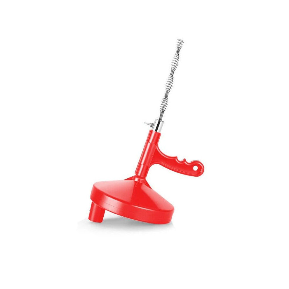 Drain Snake Unblocker Spiral Flexible Drain Rod Hair Clog Remover Tool For Bathtub Shower Sink Red 9347817003901