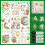 1Set Happy Easter Window Stickers Cute CartoonRabbit Easter Eggs Flowers Glass Sticker Easter Decoration 5