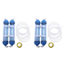 4 Stuecke T33 Patronen Gehaeuse Diy T33 Schale Filter Flasche 8 Stuecke Armaturen Wasser Filter
