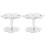 2 StüCke 6 LöCher Acryl EistüTe StäNder Halter Transparent 1