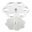 2 StüCke 6 LöCher Acryl EistüTe StäNder Halter Transparent 2