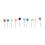 Map Tacks Push Pins Plastic  with Steel Point, 4mm, 2500 Pieces 6