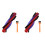 2pcs 185MM Roller Brush for  V6 DC59 DC62 SV03  Replacement Brush 1